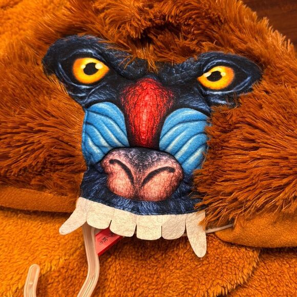 Briefly Stated Mandrill Monkey Men’s Costume One Piece Men’s Small 34 - 36 - Picture 7 of 9